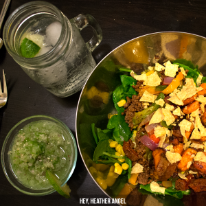 © Hey, Heather Angel | Garlic & Lime Tomatillo Salsa