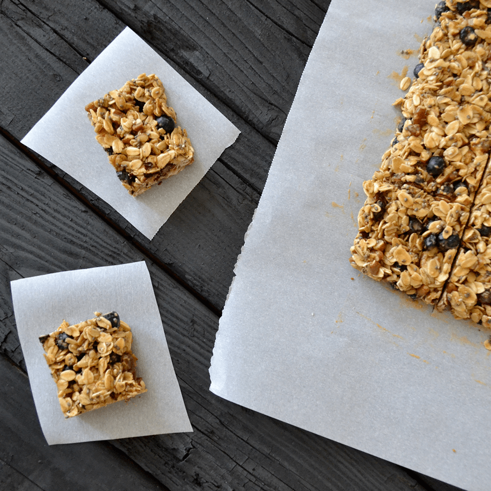 Gluten Free No-Bake Granola Bars by Painted Fork 