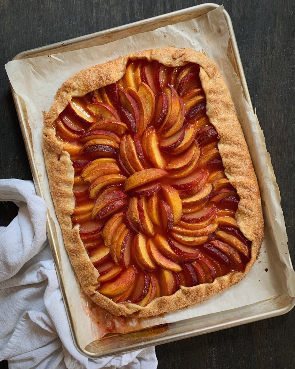 Painted Fork Blog | Stone Fruit Galette Recipe